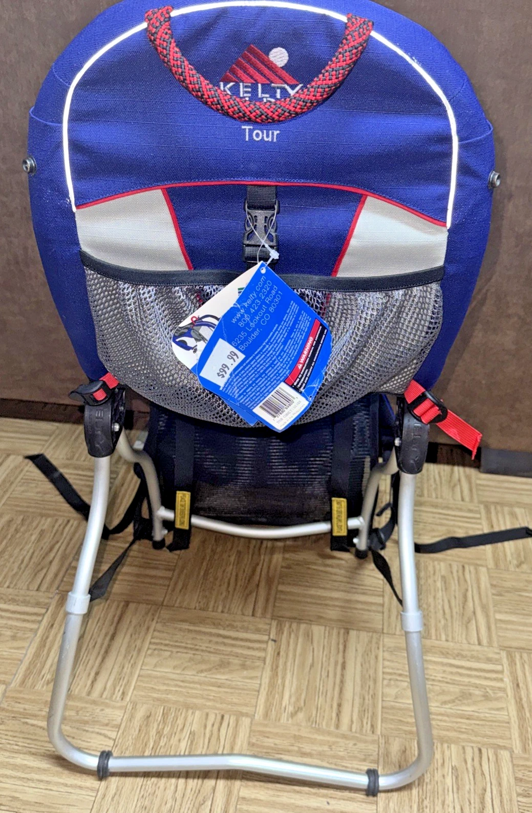 Kelty Kids Back Pack Child Carrier Blue Metal Frame Hiking
Opens in a new window or tab