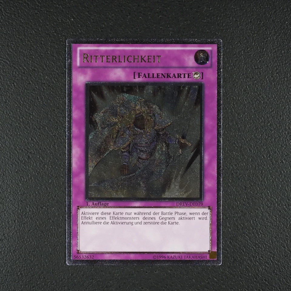 Ritterlichkeit - Ultimate Rare - YuGiOh! Karte TCG DREV-DE079 /Y54 - Bild 2 von 4