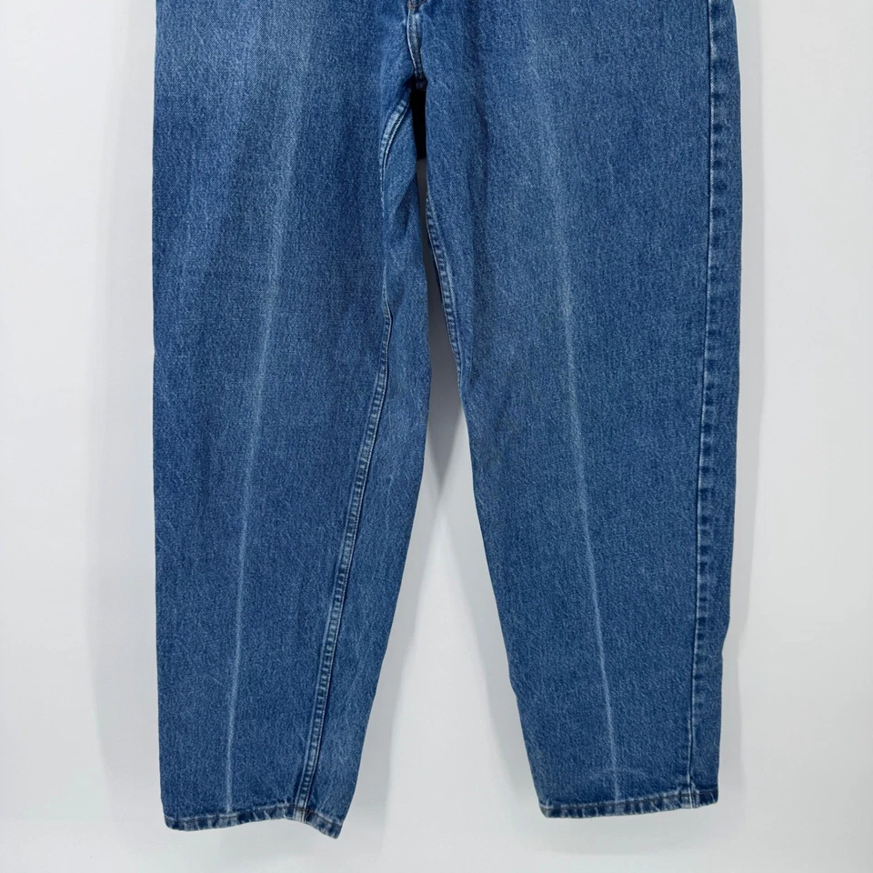 Pantalones de mezclilla azul James hechos en EE. UU. Polo Country Ralph Lauren de colección años 90 para hombre 31 X 30 * Foto 2 de 4