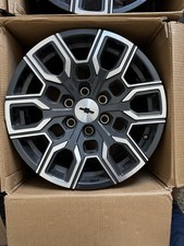 18" CHEVROLET COLORADO GMC CANYON ZR2 OEM FACTORY STOCK WHEELS RIMS 6X5.5 NEW