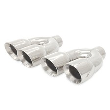 Mishimoto For Dual-y Exhaust Tips 2.5 Inlet 3.5 Outlet Mishimoto For Dual-y Exhaust Tips 2.5 Inlet 3.5 Outlet
