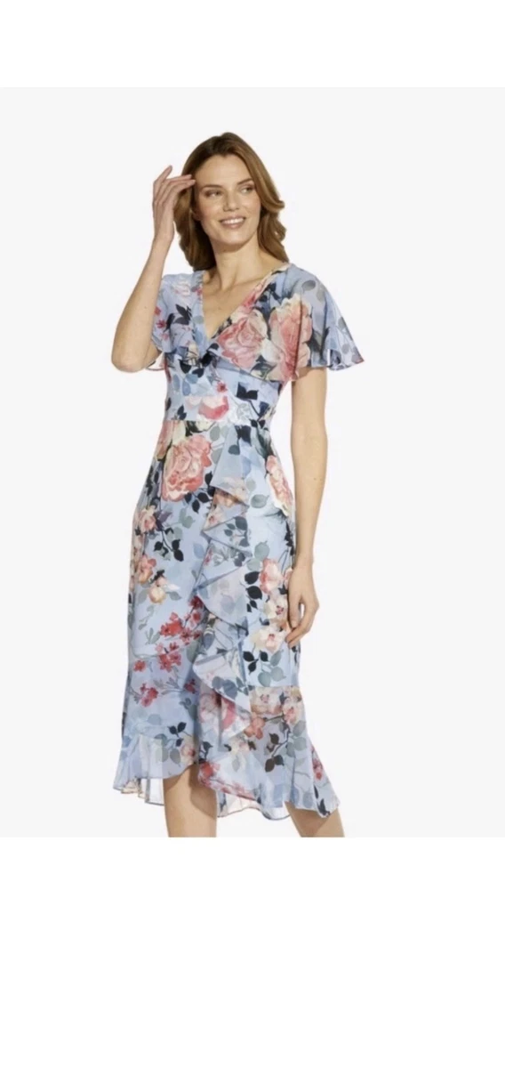 Adrianna Papell Short Sleeve Floral Dresses for Women for sale | eBay