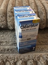 3 ClearBlue Over 99 Accurate Early Combo Pack Pregnancy Tests - 7 Test Each