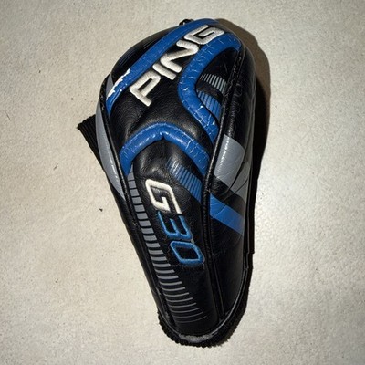 Ping G30 #30 Golf Club Head Cover Black/Blue | eBay