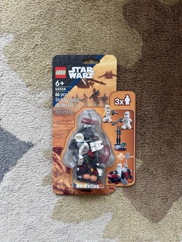 LEGO 40558 Star Wars CLONE TROOPER Command Station Pack Minifigures - NEW Sealed