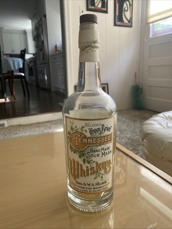 Nelson’s Green Brier Tennessee Whiskey Bottle