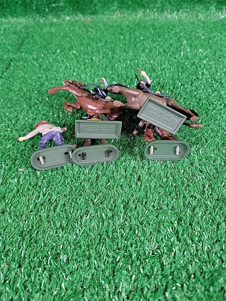 Lote de 6 (figuras de plástico) Britains Ltd 1971 vintage Foto 3 de 3