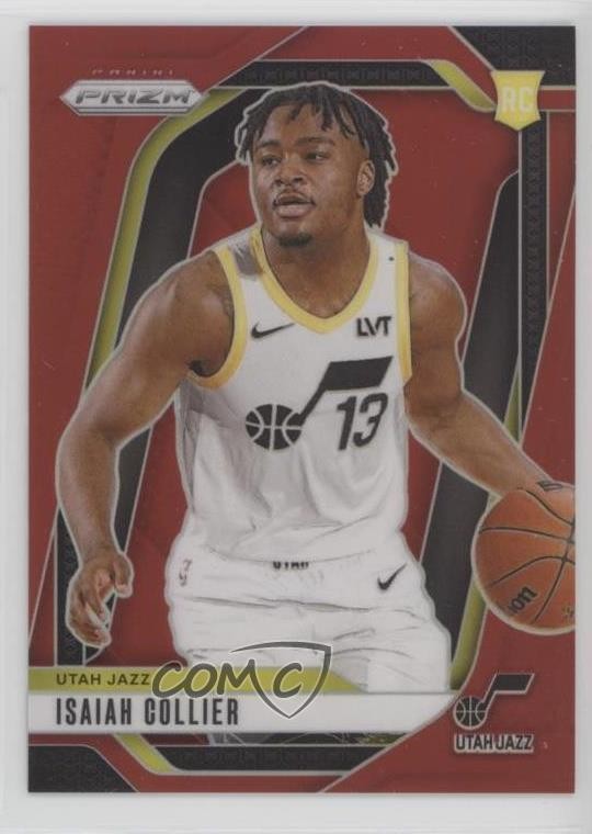 2024-25 Panini Prizm Red Prizm 45/299 Isaiah Collier #227 0e1b