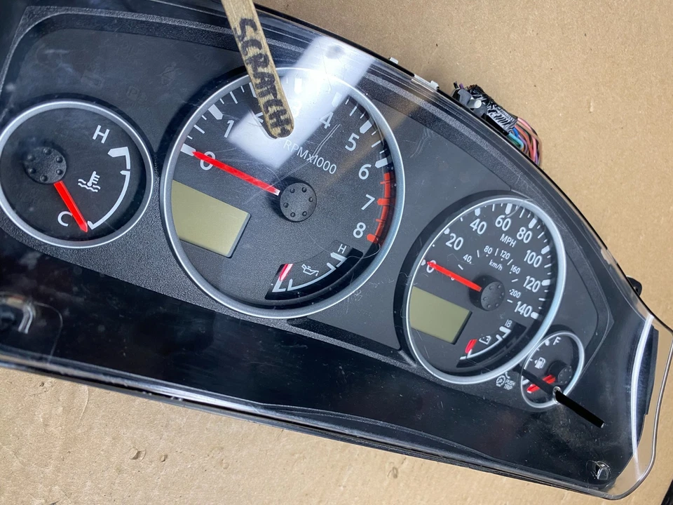 Nissan Pathfinder Xterra 2012 velocímetro instrumento fabricante de equipos originales s6404 DG Foto 4 de 4