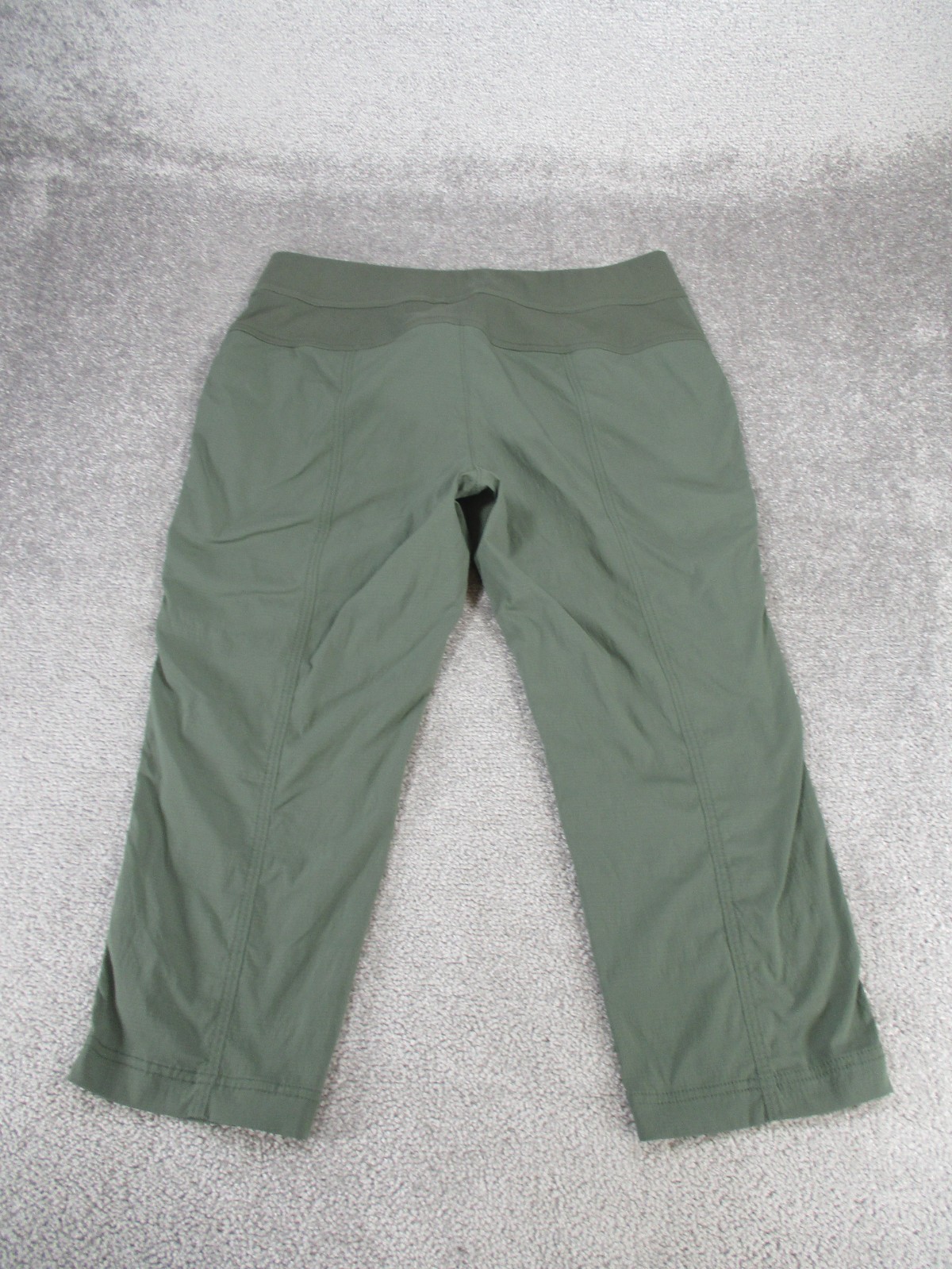 Athleta Pants Womens 14 Trekkie Capri Green Trail Hiking