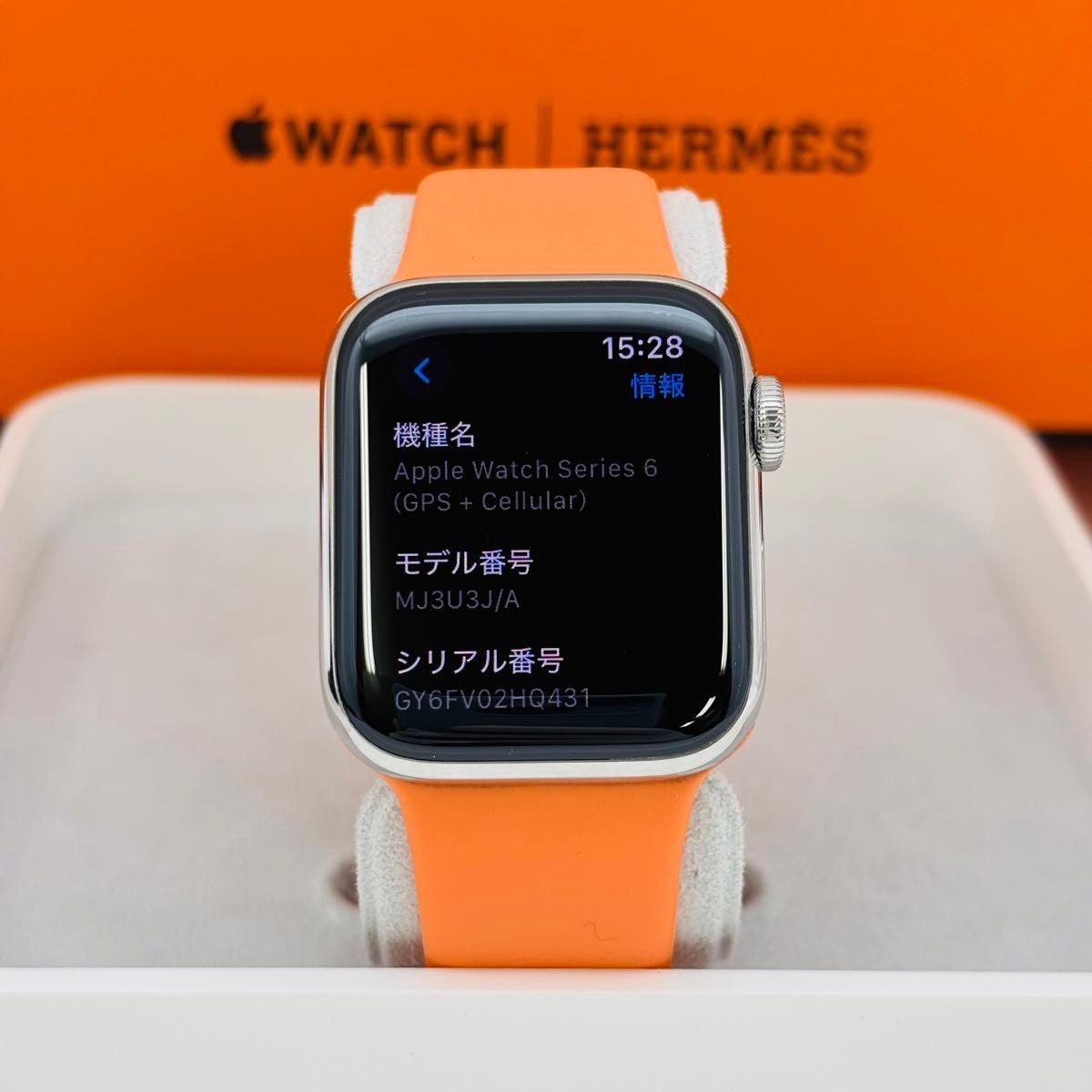 家電 HERMES Apple Watch Apple Watch HERMES series6 40mm GPS+Cellular Black Stainless Steel