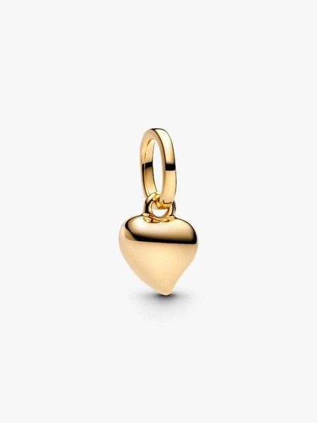 Pandora Charm AnhäNger Bead Herz Vergoldetes Metall Goldfarben 763691C00-image