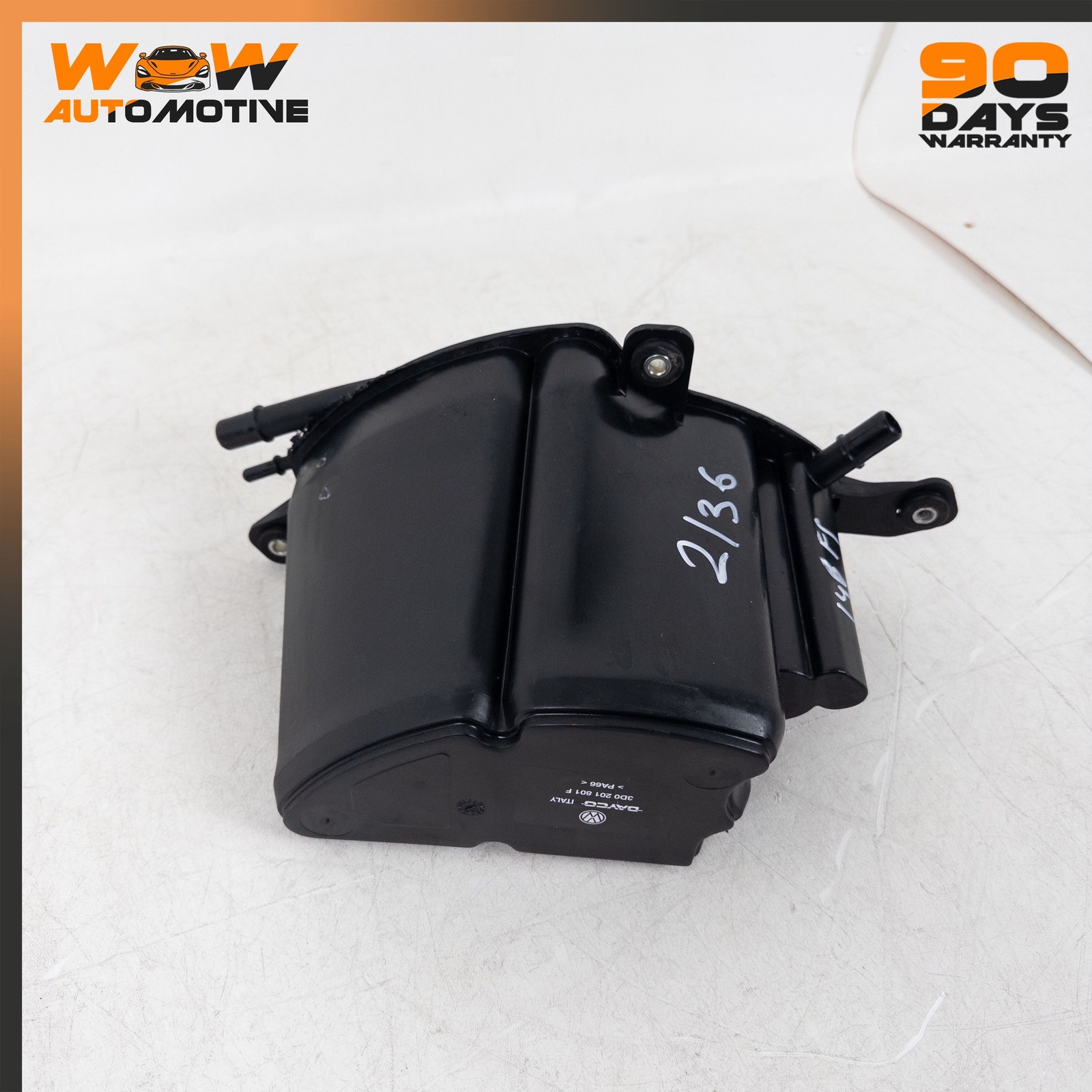 04-19 BENTLEY FLYING SPUR  GT GTC FUEL EVAP CHARCOAL CANISTER BOX VAPOR OEM