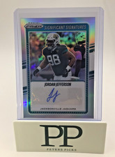 2025 Panini Prizm JORDAN JEFFERSON 'Significant Signatures' #SSI-JJE Jaguars NFL