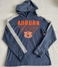 NWT Colloseum Auburn Tigers Youth Lightweight Hoodie Size M (12/14), Navy