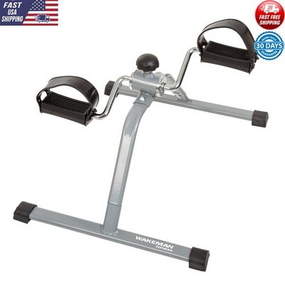 Portable Under Desk Exercise Bike Mini Pedal Machine Arms Legs Fitness Therapy