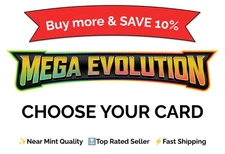 Pokémon TCG Mega Evolution Choose Your Card Singles | NM Bulk Discount