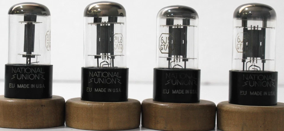 6J5GT/G National Union Nuevo en caja Hecho en EE. UU. Amplitrex probado Cantidad 1 MQ (4 piezas) Foto 4 de 4