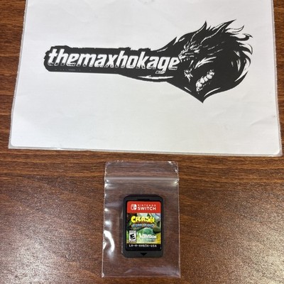 Crash Bandicoot N. Sane Trilogy (Nintendo Switch, 2018) Cartridge Only