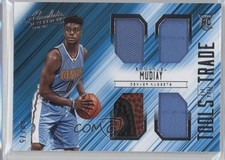 2015 Absolute Tools of the Trade Rookie Materials Quad 60/75 Emmanuel Mudiay o5a