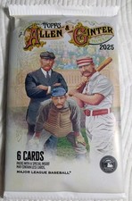 2025 Topps Allen and Ginter Pack From A Fresh Box MLB Baseball Cards