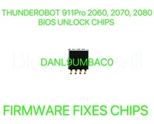 THUNDEROBOT 911Pro RTX2060, RTX2070, RTX2080, NO PASSWORD BIOS CHIP DANL9UMBAC0