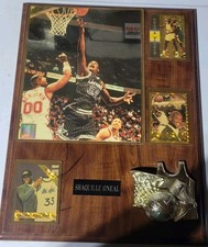 Shaquille O'Neal Officially Licensed Plaque 17 x 13 In.