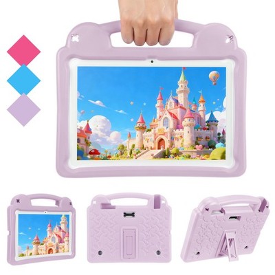 Kinder Tablet 10.1 Zoll 2025 8GB+64GB 5000mAh Dual Kamera Wifi6 Bluetooth Lila