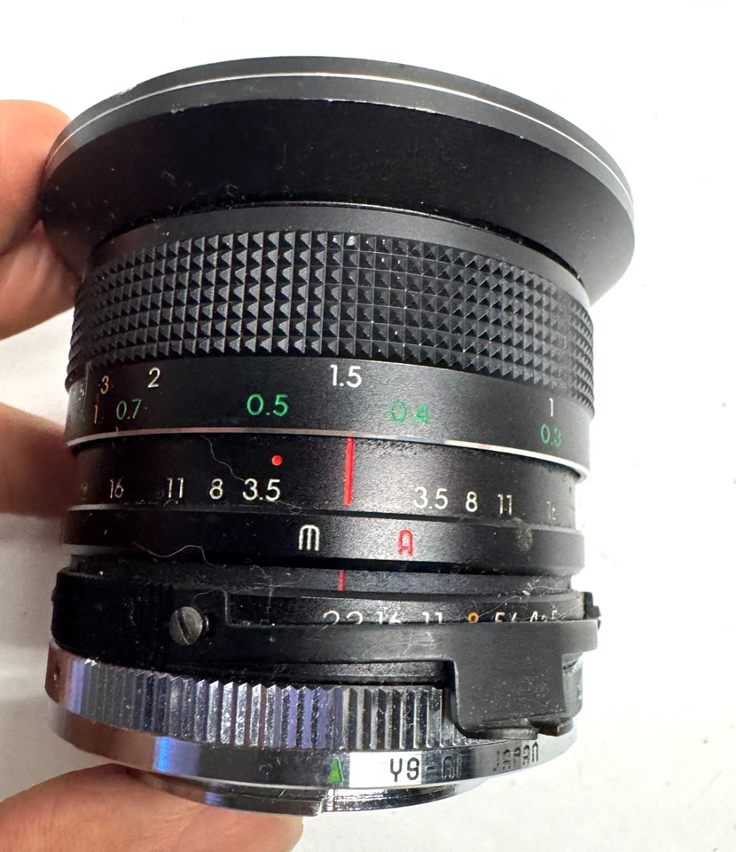 Vintage  Spiratone YS 18mm f/3.5 ultra-wide-angle lens - Image 4 of 4