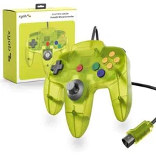 New Nintendo 64 High Quality Controller XYAB Proto64 Funtastic Extreme Green