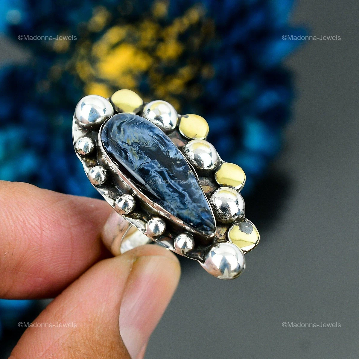 Pietersite ring cheap