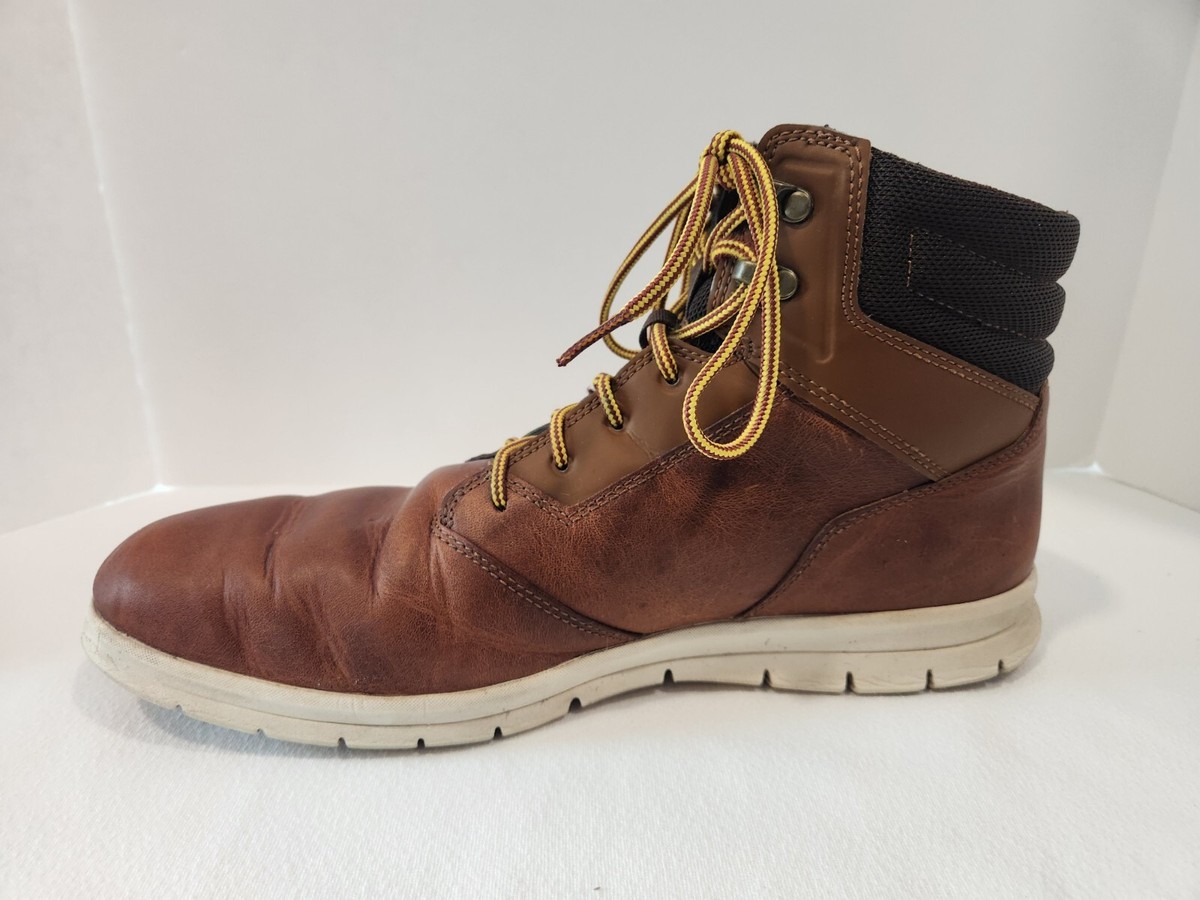 New! Mens Timberland Graydon Sneaker Boot Wheat Distressed Full Grain. Size 12M. Timberland Men main image 4