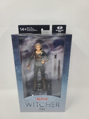The Witcher Netflix Season 2  Ciri 7'' Action Figure McFarlane Toys New Sealed