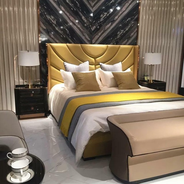 Leder Bett Polster Design Luxus Doppel Hotel Betten Holz Schlaf Zimmer Leder Ehe Leder Bett Polster Design Luxus Doppel Hotel Betten Holz Schlaf Zimmer Leder Ehe