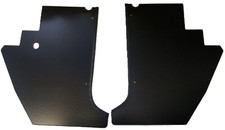 Fits 63 64 65 66 A-body Dart Barracuda Valiant Black Kick Panels New