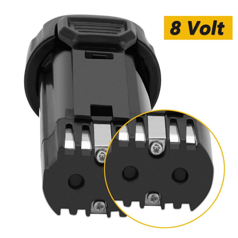 Batería De Repuesto 7.2V 1000mAh Li-Ion Para Dewalt DCB080, DCF680N1, DW4390 Y Otros Modelos