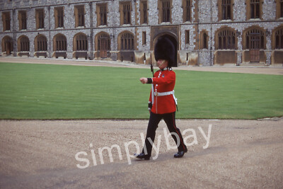 3 Photo Slides Windsor Guard, England, 1972