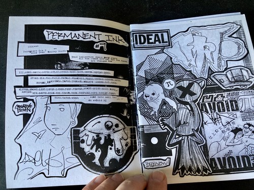 NYC Graffiti Blackbook Street Art DIY Zine Handmade Xerox Collage Indy Made - Picture 3 of 5