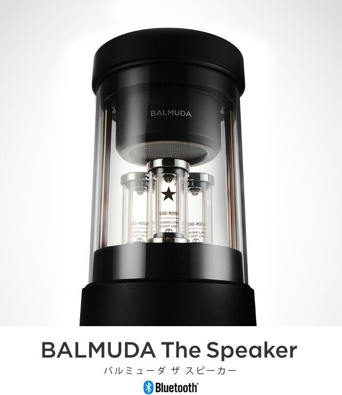 BALMUDA The Speaker M01A-BK Black Bluetooth Sealed 8W Audio Equipment New