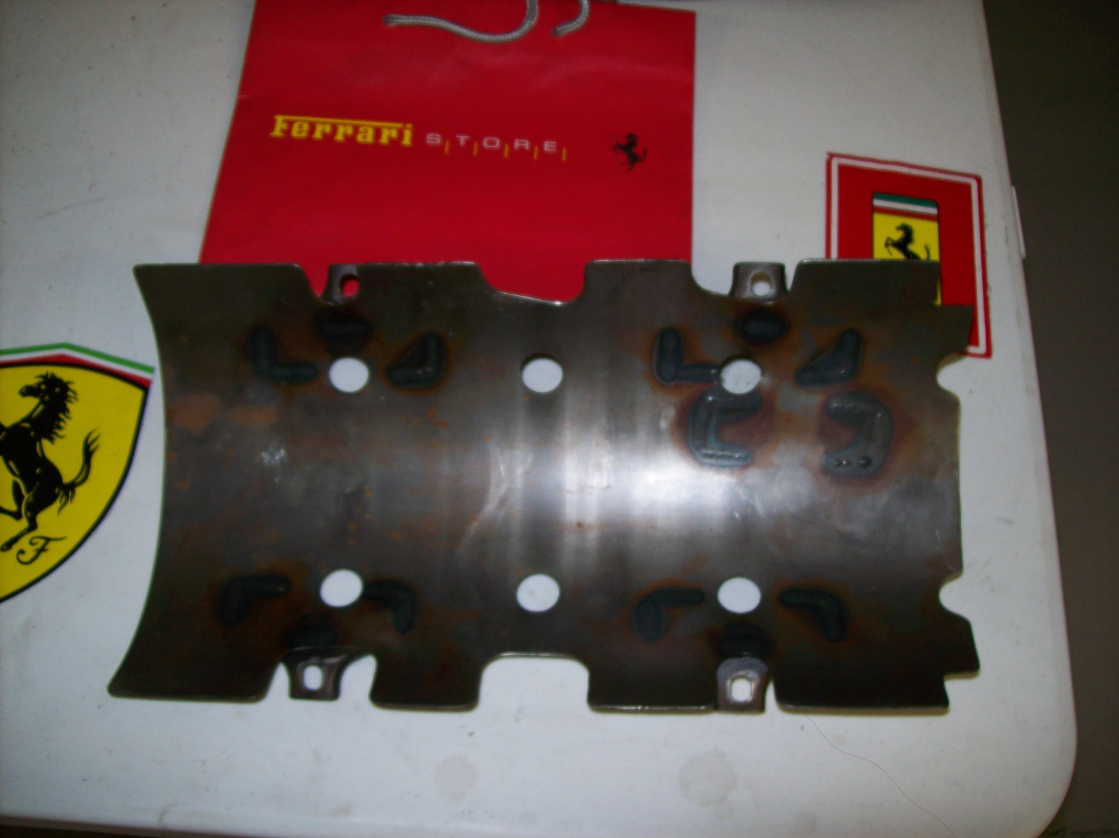 Ferrari 308 Engine Crankshaft  Windage Tray_208_328_Mondial_GTB_GTS_103929_OEM