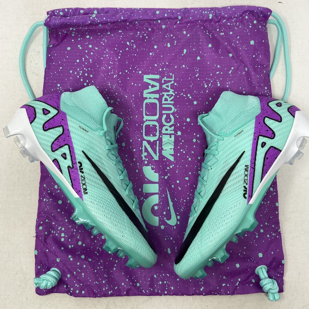 Nike Mercurial Superfly 9 Elite FG Turquoise Teal Purple
