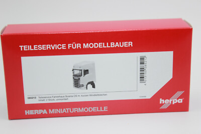 Herpa 085212 Ricambio Scania CS 1/87 – Cabina Con Parabrezza Corti Per Modellismo - Foto 3