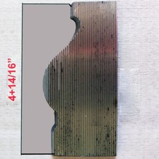 5/16 HSS M2 CORRUGATED HIGH SPEED STEEL MOLDING KNIVES CROWN MOLDING PROFILE