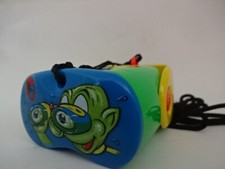 Kinder Taschenfernglas mit blauer Abdeckklappe - 14 cm lang