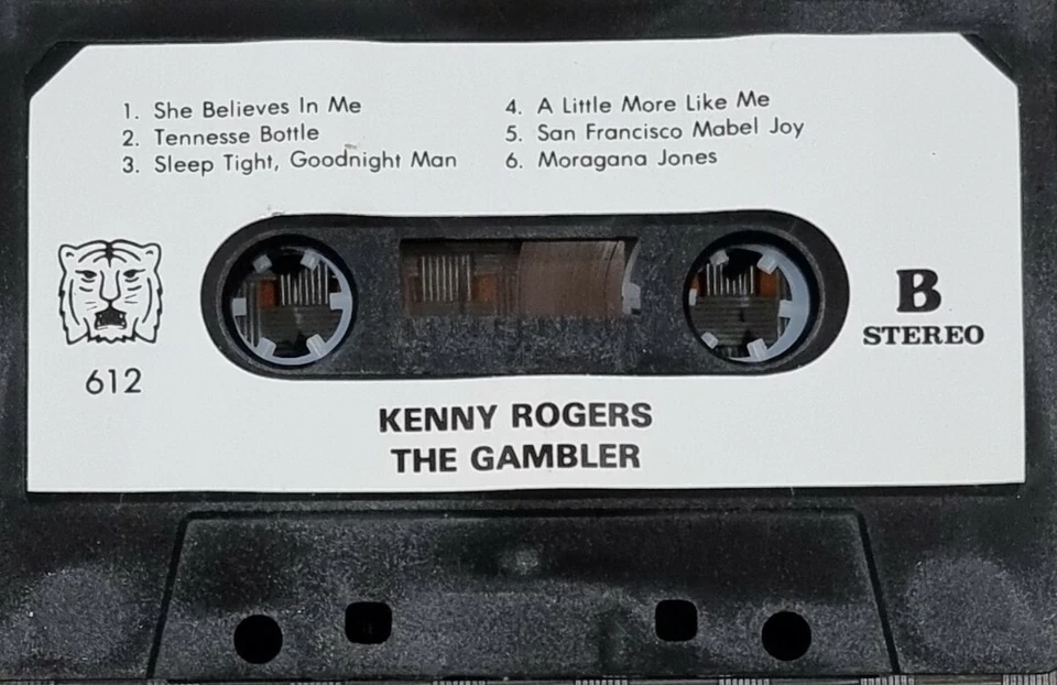 The Gambler de Kenny Rogers en cinta de casete - ¡¡Raro!! - Envío gratuito Foto 3 de 3