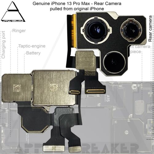 Apple iPhone 13 Pro Max Rear Back Camera Lens Flex Cable Genuine Replace Part - Picture 1 of 1