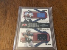 Tom Brady 04 Playoff Prestige League Leaders 182/250