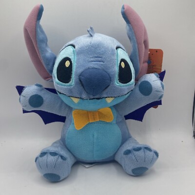 Disney Stitch Plush Halloween Vampire Lilo & Stitch 9'' Stuffed Animal Doll
