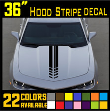 36 Long Car Hood Decal Sticker Universal Auto Racing Body Stripe Vinyl H3 36 Long Car Hood Decal Sticker Universal Auto Racing Body Stripe Vinyl H3