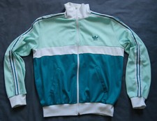 Adidas Jacket Vintage Retro Tracksuit Top Oldschool Ventex 80s Track S M L